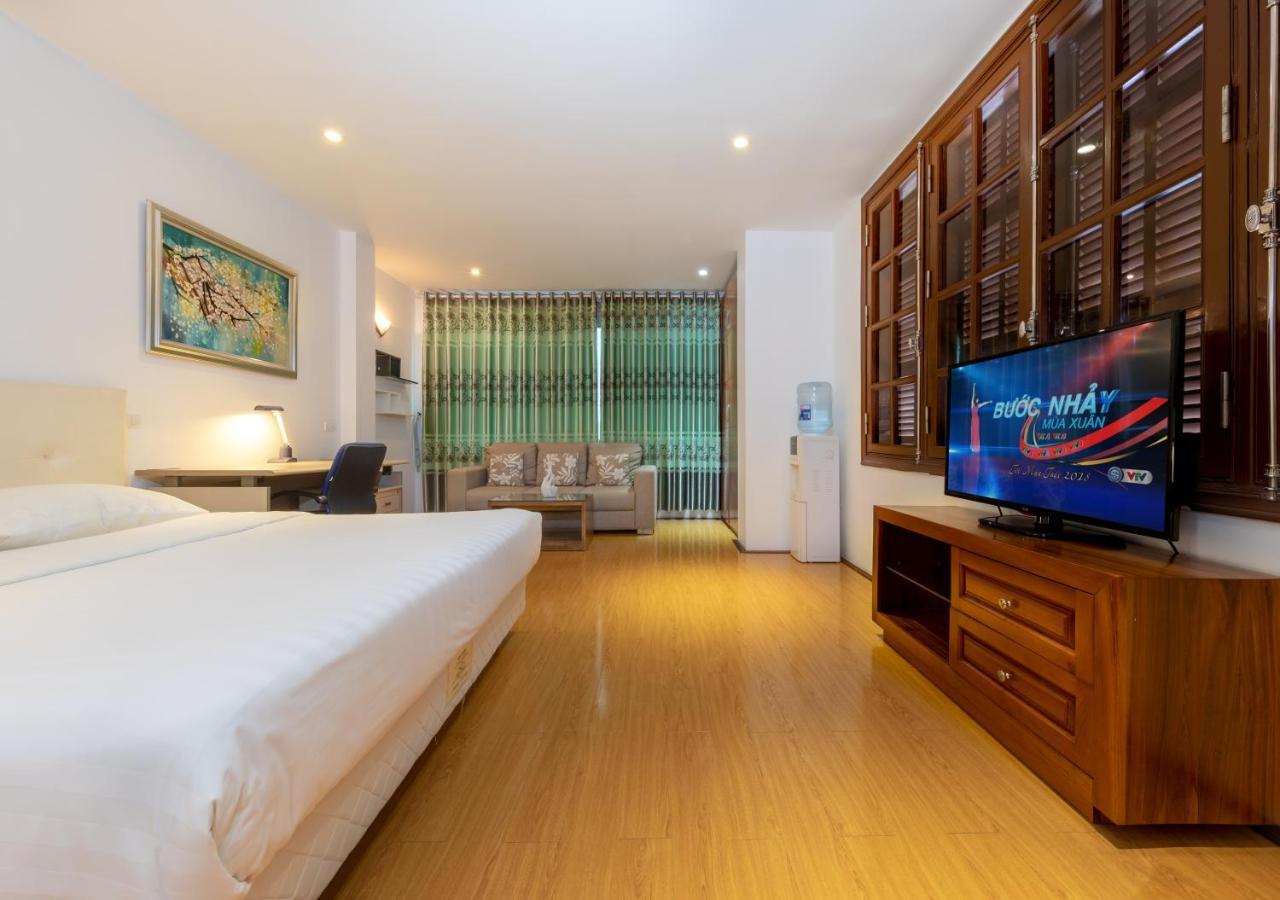 Granda Corner Apartment Hanoi Buitenkant foto