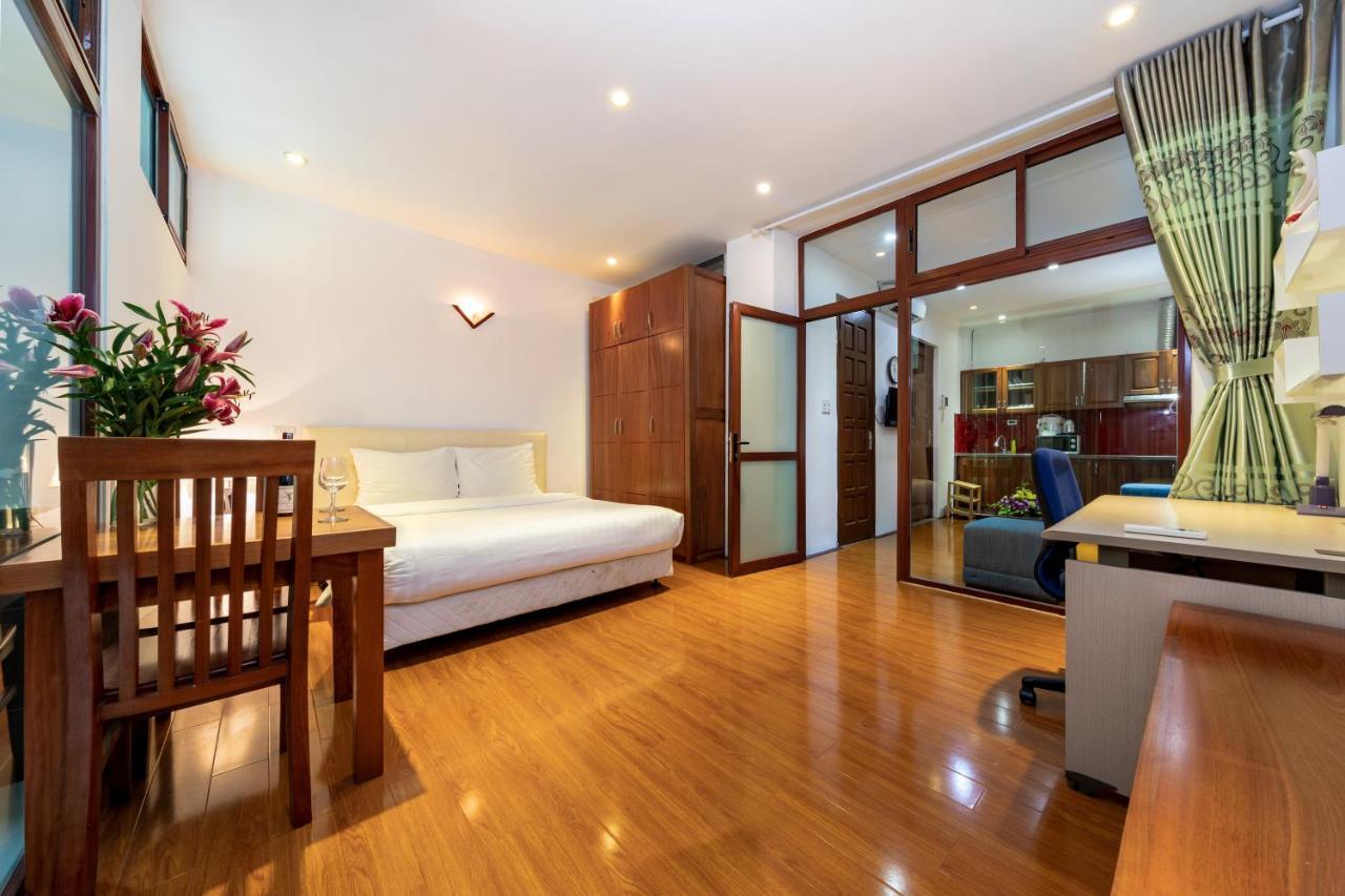 Granda Corner Apartment Hanoi Buitenkant foto